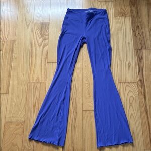 Outdoor Voices purple bell bottoms